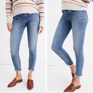 Madewell Maternity Skinny side-panel jeans